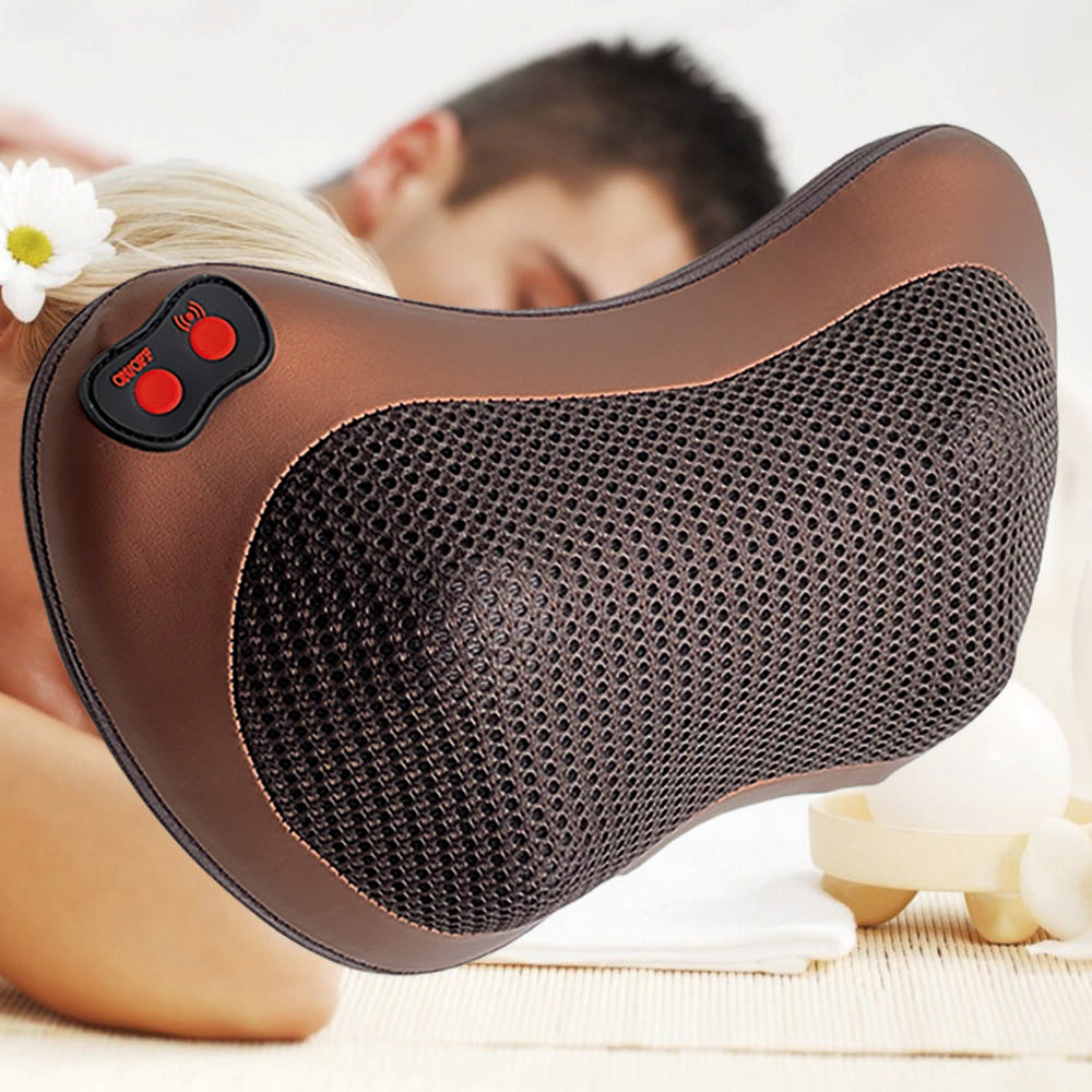 Masajeador Shiatsu Portátil 4D con Calor