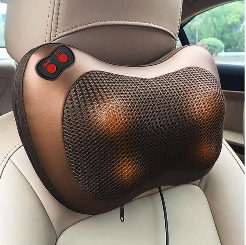 Masajeador Shiatsu Portátil 4D con Calor